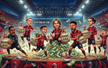 Gaji Pemain AC Milan