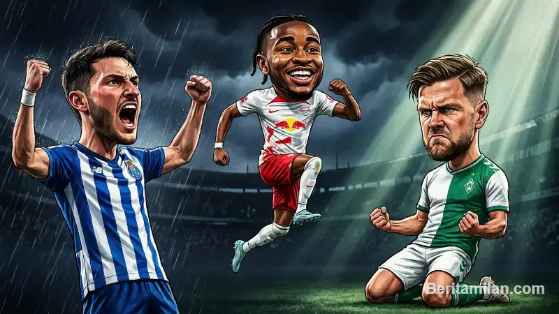 Santiago Gimenez, Nkunku, Fullkrug