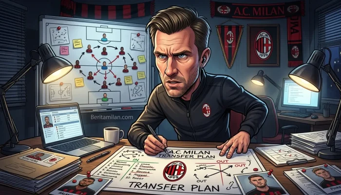 Inilah Tiga Target Transfer Milan di Januari Versi Tuttosport