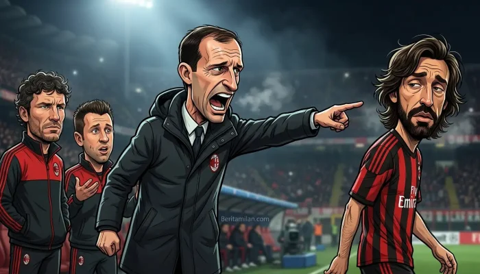 Cassano soal Pirlo: Allegri Singkirkan Sang Maestro!