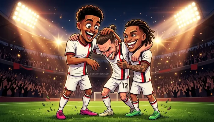 Nilai Pemain Sassuolo vs Milan: Rabiot Bersinar dengan Angka 7, Amorim Cuma Dapat 4,5!
