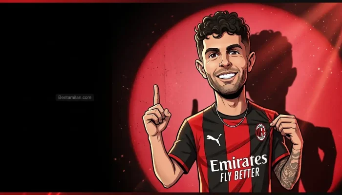 RESMI: Christian Pulisic Perpanjang Kontrak dengan AC Milan Hingga 2031!