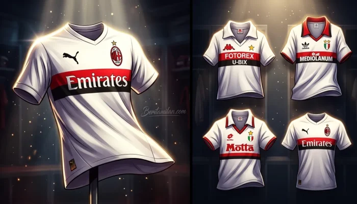 Jersey Tandang Milan Terakhir dari Puma Bocor, Gaya Retro!