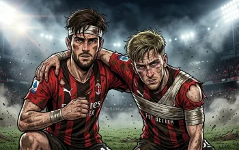 Matteo Gabbia dan Alexis Saelemaekers