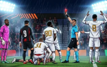 Mike Maignan Red Card