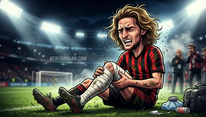 Nasib Buruk Adrien Rabiot AC Milan Terancam Absen Melawan Inter Milan Akhir Pekan Ini!