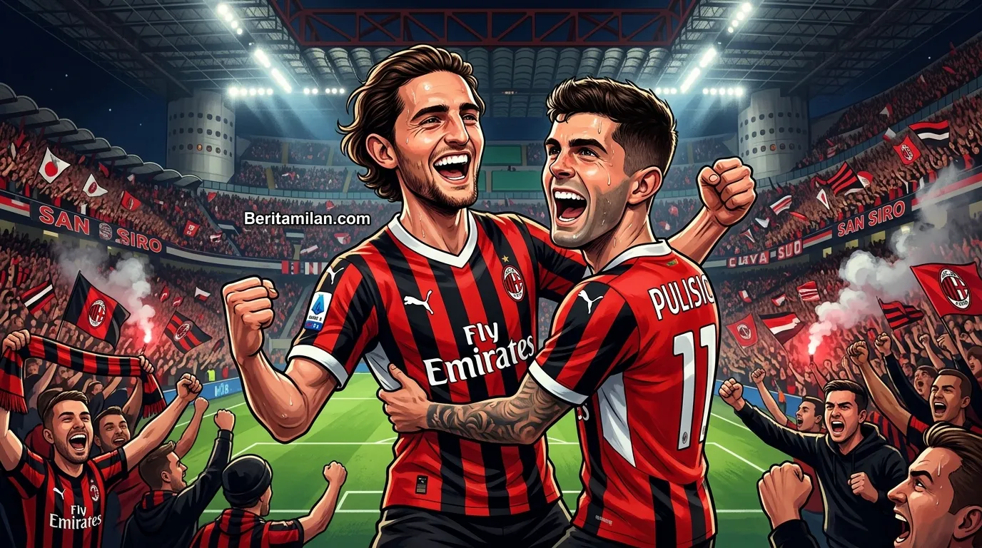Christian Pulisic dan Adrien Rabiot