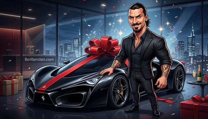 Ibrahimovic Hadiahi Diri Sendiri Mobil Langka yang Cuma Ada 799 di Dunia